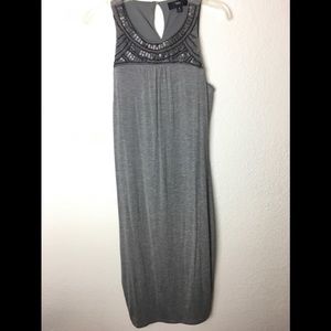 Mossimo Black beaded dress